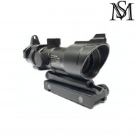 Dot cross acog black milsim series (ms-2-0013-bk)