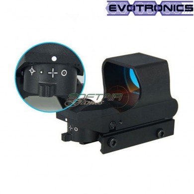 Red dot zulu black evotronics (evo-2-0057-bk)