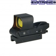 Red dot zulu black evotronics (evo-2-0057-bk)
