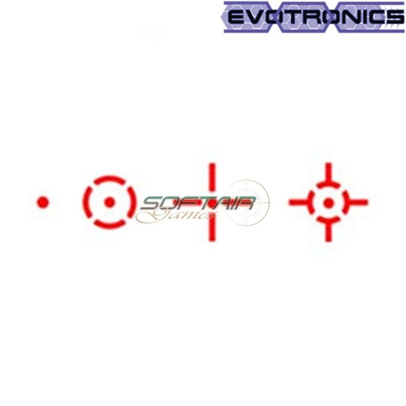 Red dot yankee black evotronics (evo-2-0062-bk)