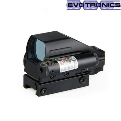 Red/green dot tango black c/red laser evotronics (evo-2-0071-bk)