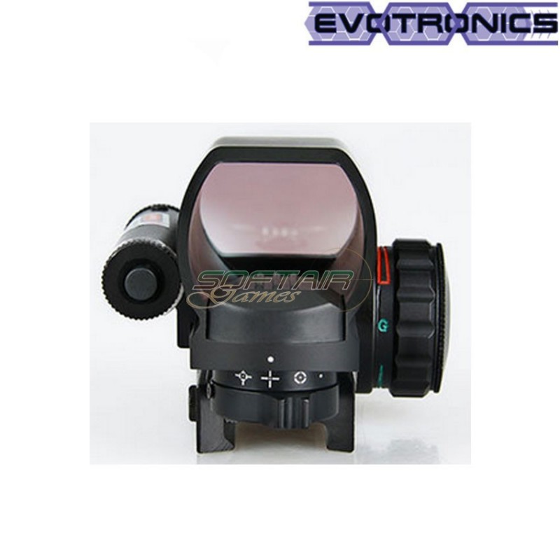Red/green dot tango black c/red laser evotronics (evo-2-0071-bk)
