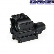 Red/green dot sierra black evotronics (evo-2-0072-bk)