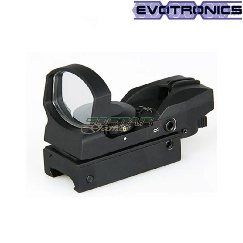 Red/green dot romeo black evotronics (evo-2-0073-bk)