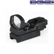 Red/green dot romeo black evotronics (evo-2-0073-bk)