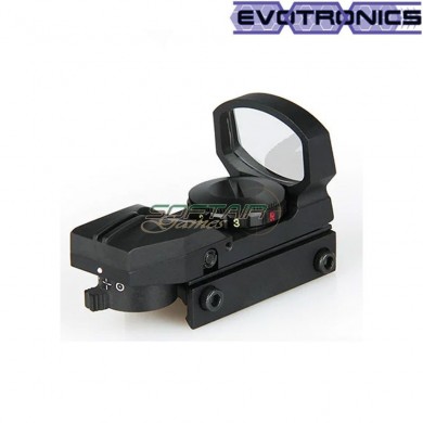 Red/green dot romeo black evotronics (evo-2-0073-bk)