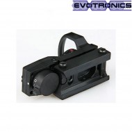 Red/green dot romeo black evotronics (evo-2-0073-bk)