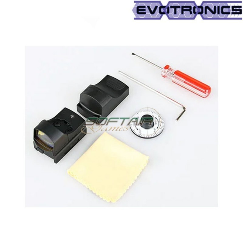 Red dot quebec black evotronics (evo-2-0075-bk)