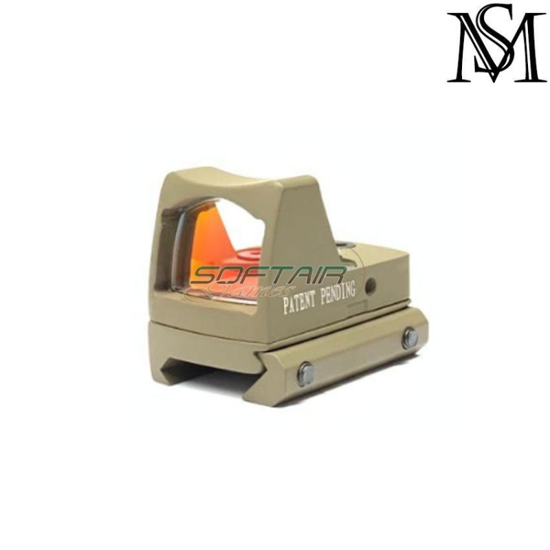 Rmr led sight type 3 tan milsim series (ms-2-0047-tan)