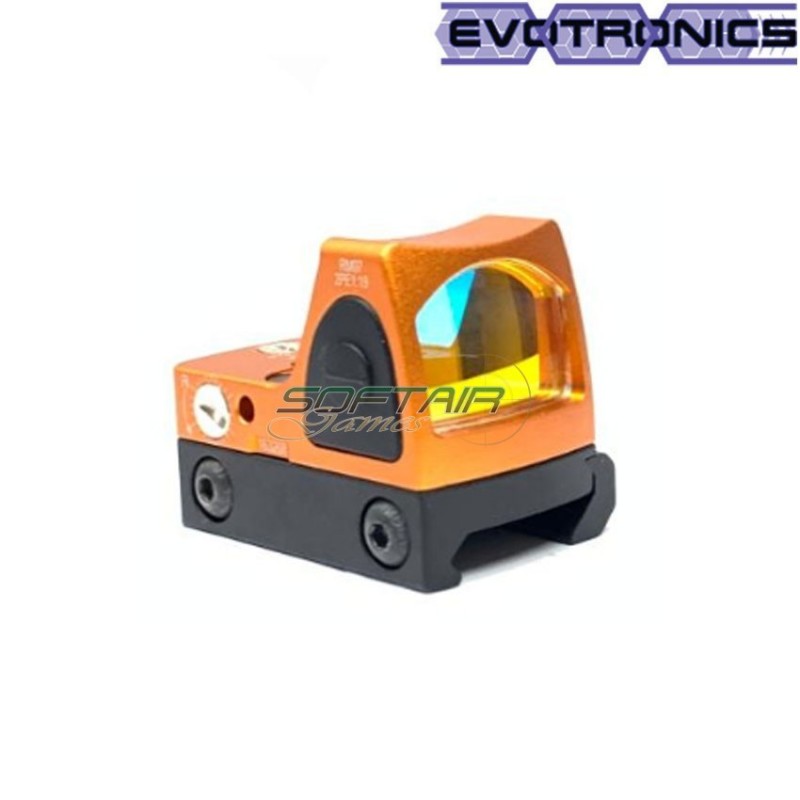 Rmr led sight orange evotronics (evo-2-0048b-or)
