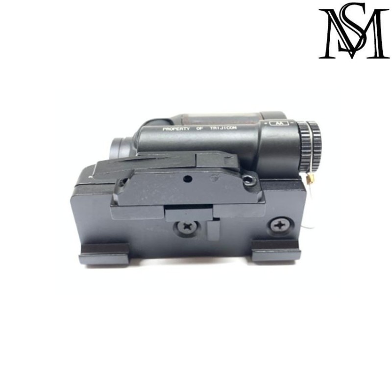 Red dot srs black milsim series (ms-2-0049b-bk)