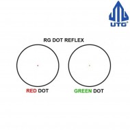 Dot sight cqb 4.0" black utg (utg-2-0082-bk)