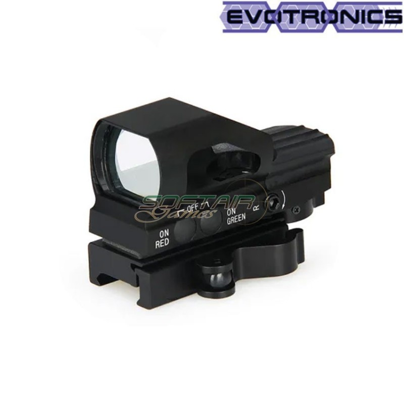 Red/green dot papa type 2 black evotronics (evo-2-0093-bk)
