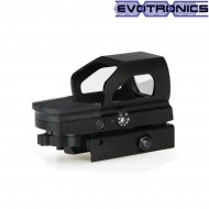 Red/green dot papa type 2 black evotronics (evo-2-0093-bk)