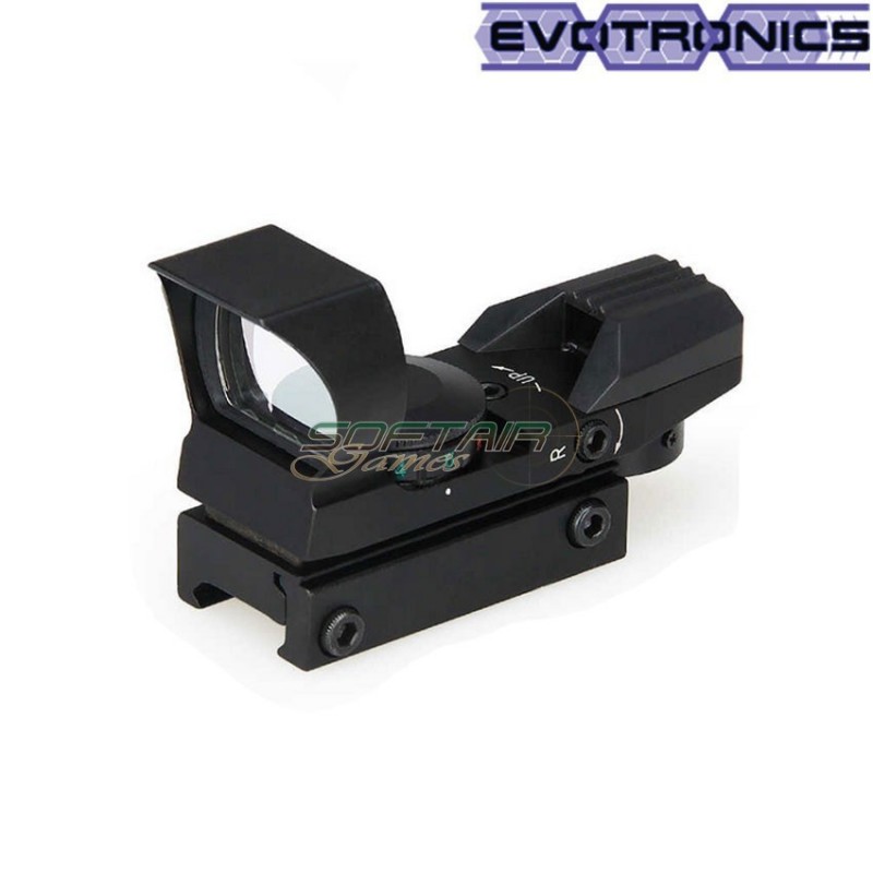 Red dot yankee type 2 black evotronics (evo-2-0095-bk)