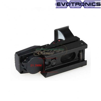 Red dot yankee type 2 black evotronics (evo-2-0095-bk)