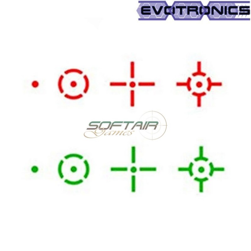 Red dot yankee type 2 black evotronics (evo-2-0095-bk)