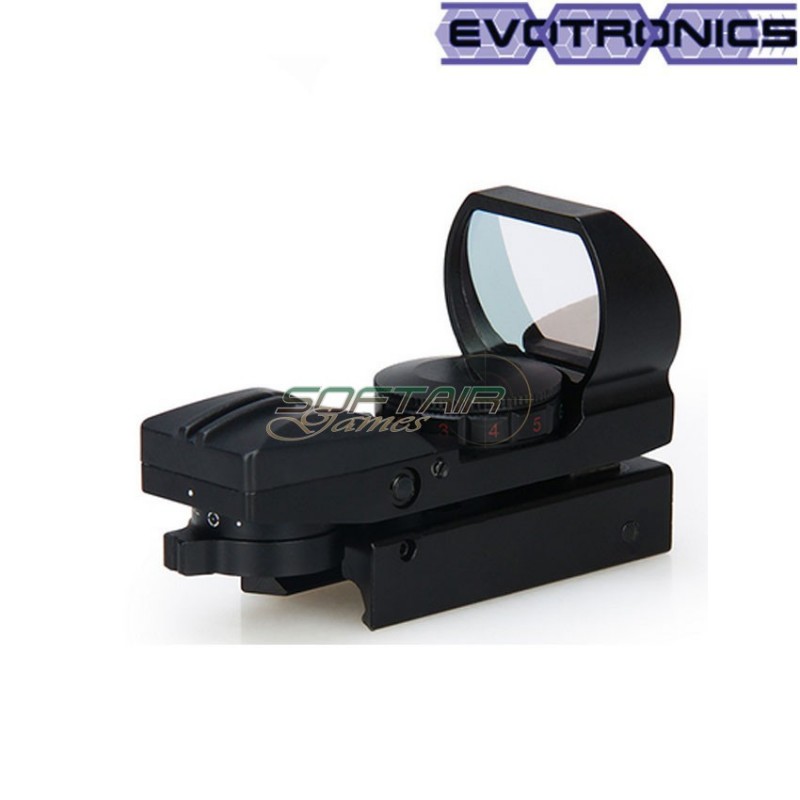 Red/green dot romeo type 2 black evotronics (evo-2-0097-bk)