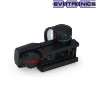 Red/green dot november black evotronics (evo-2-0098-bk)