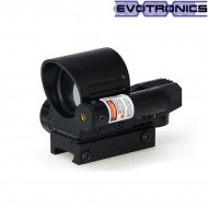 Red/green dot mike type 2 black evotronics (evo-2-0100-bk)