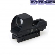 Red dot zulu type 2 black evotronics (evo-2-0101-bk)