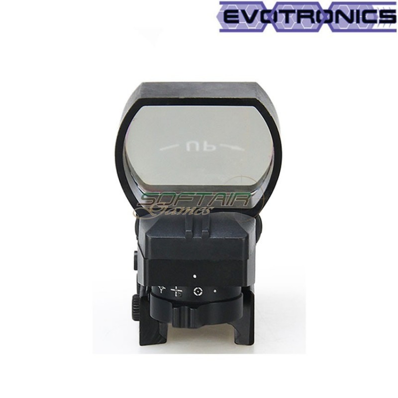 Red dot zulu type 2 black evotronics (evo-2-0101-bk)