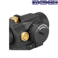 Red dot t044 black option 4 evotronics (evo-2-0106-4-bk)