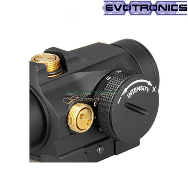 Red dot t044 black option 5 evotronics (evo-2-0106-5-bk)