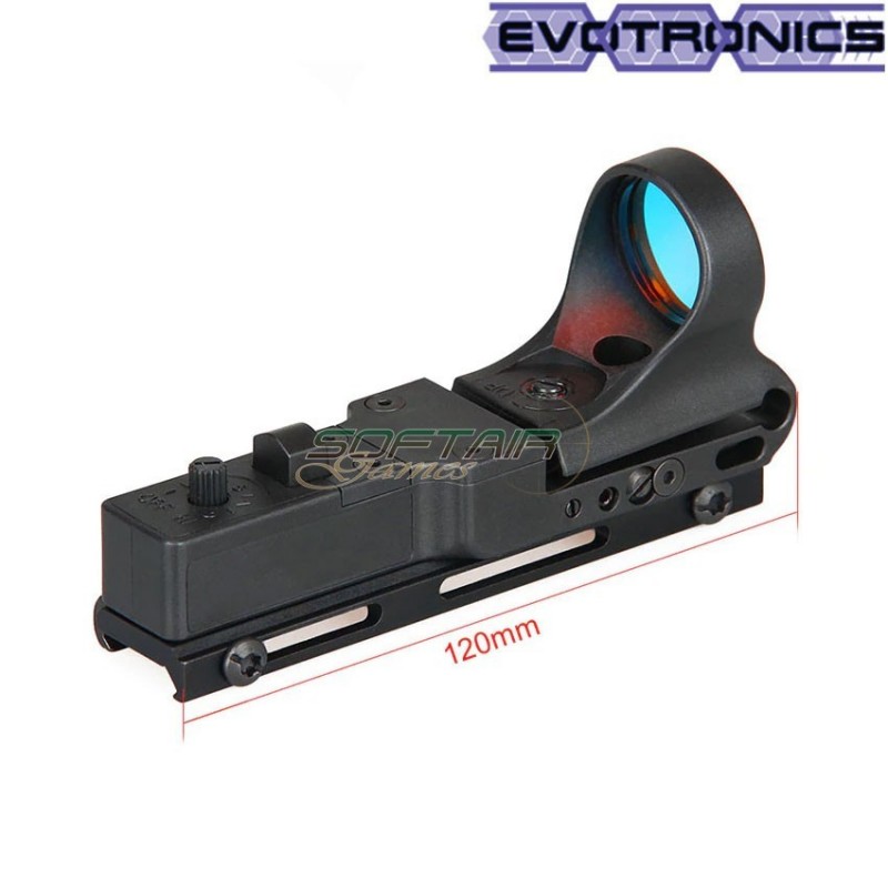 Red dot juliett black evotronics (evo-2-0109-bk)