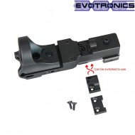 Red dot juliett black evotronics (evo-2-0109-bk)