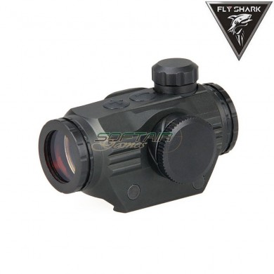 Red dot sight 1x22 black fly shark (fs-2-0110-bk)