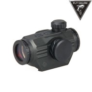 Red dot sight 1x22 black fly shark (fs-2-0110-bk)