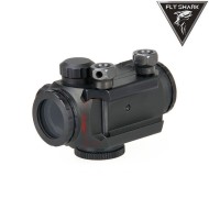 Red dot sight 1x22 black fly shark (fs-2-0110-bk)
