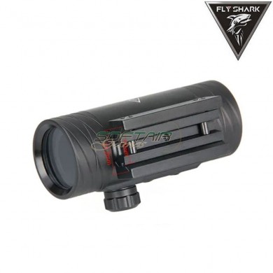 Red dot sight 1x30 black fly shark (fs-2-0111-bk)