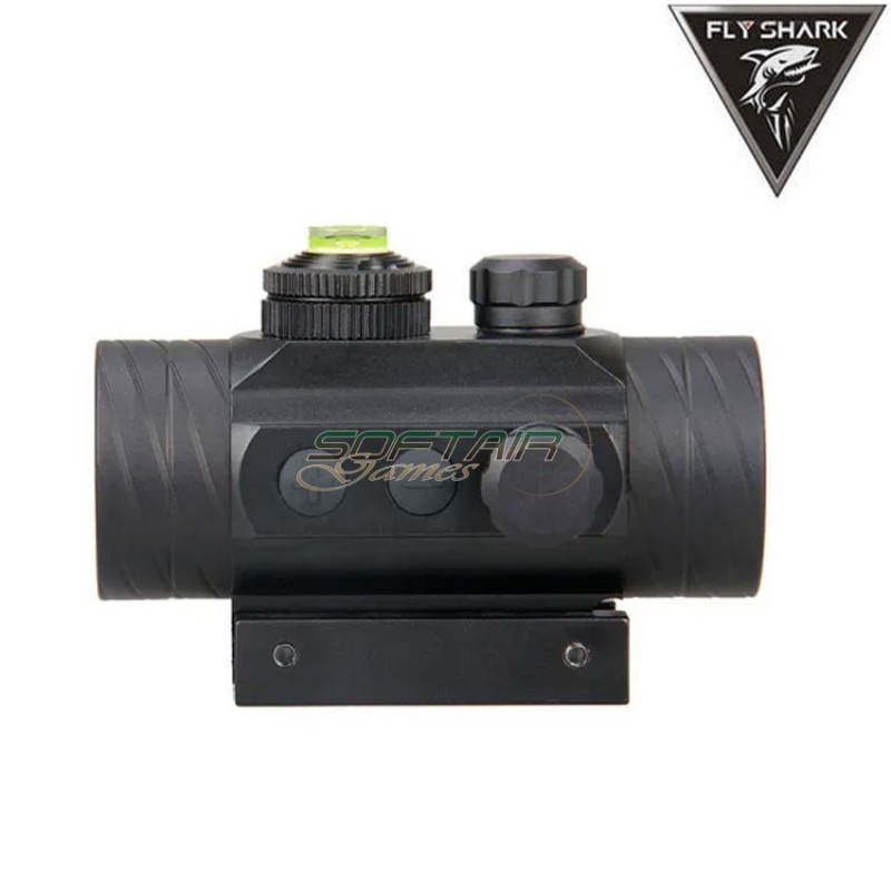 Red dot sight 1x30 black fly shark (fs-2-0111-bk)