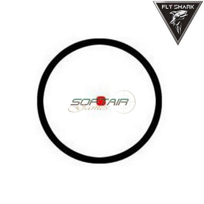 Red dot sight 1x30 black fly shark (fs-2-0111-bk)