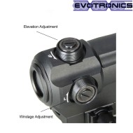 Red dot sp1 type black evotronics (evo-2-0124-bk)