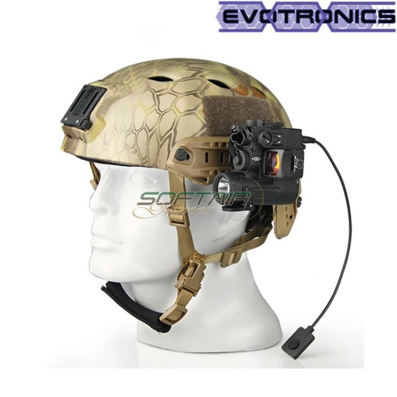 Dbal-d2 laser green c/ir point black evotronics (evo-15-0074-bk)