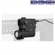 Dbal-d2 laser green w/ir point black evotronics (evo-15-0074-bk)