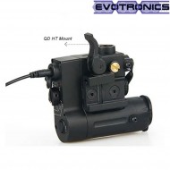 Dbal-d2 laser green w/ir point black evotronics (evo-15-0074-bk)