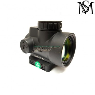 Dot mro type black low & high mount milsim series (ms-2-0105-bk)