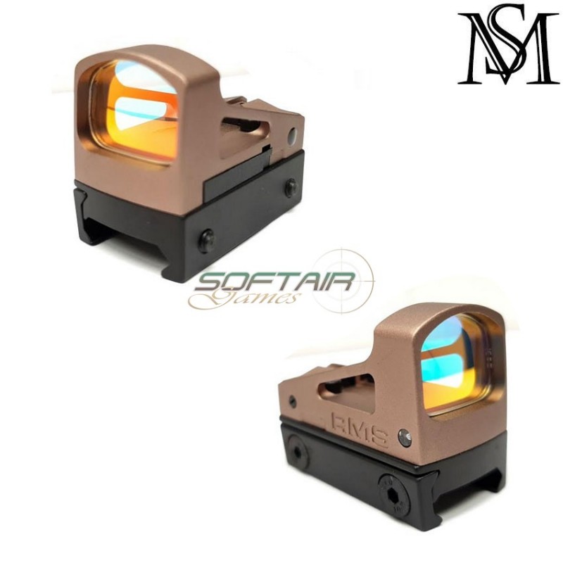 Dot rms type tan low & high mount milsim series (ms-2-0114-tan) Dot rms type tan low & high mount milsim series (ms-2-0114-tan)