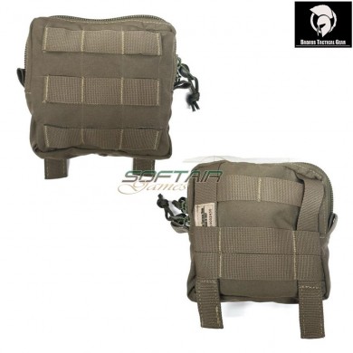 Flat utility pouch ranger green® badass tactical gear (btg-105-mu-f-02-rg)
