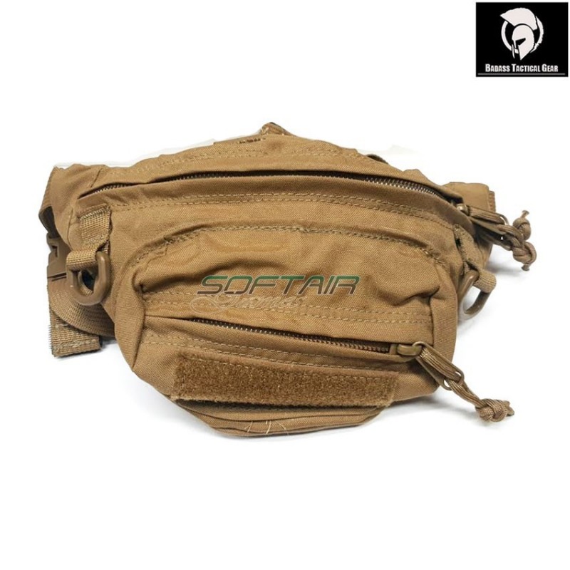 Fanny pack coyote brown® badass tactical gear (btg-101-fp-01-cb)