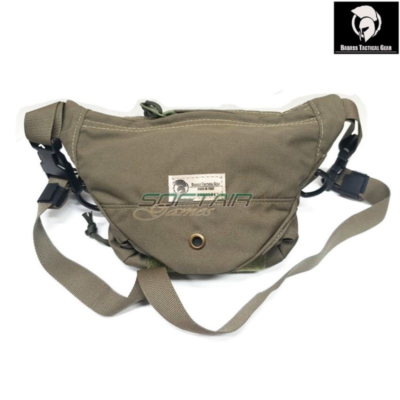 Fanny pack ranger green® badass tactical gear (btg-101-fp-02-rg)