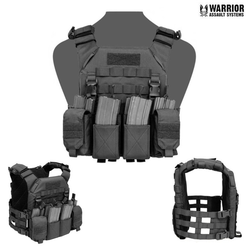 Recon plate carrier mk1 combo pathfinder chest black warrior assault systems (w-eo-rpc-mk1-bk)