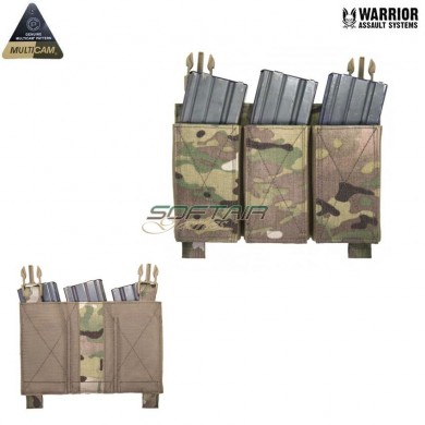 Removable triple elastic mag pouch multicam® warrior assault systems (w-eo-dfp-temp-mc)