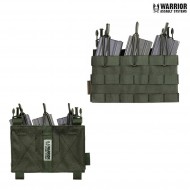Tasca removibile tripla molle open olive drab warrior assault systems (w-eo-dfp-tmop-od)