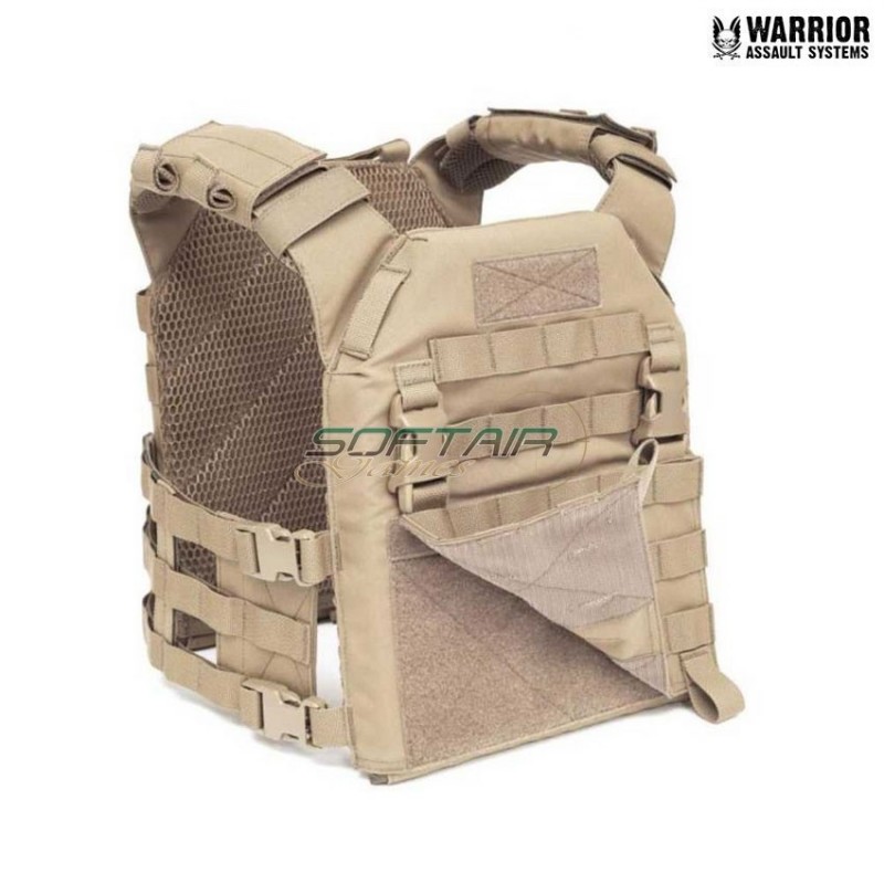 Tasca removibile tripla molle open olive drab warrior assault systems (w-eo-dfp-tmop-rg)