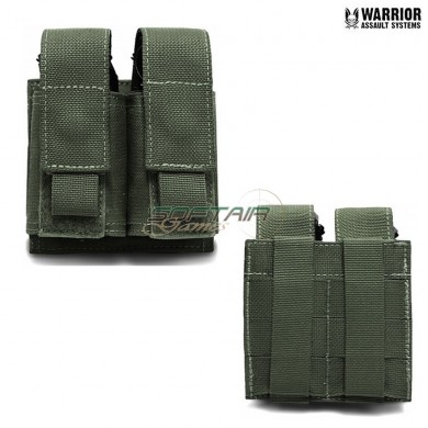 Double small grenades 40/37mm pouch olive drab warrior assault systems (w-eo-d40gp-od)